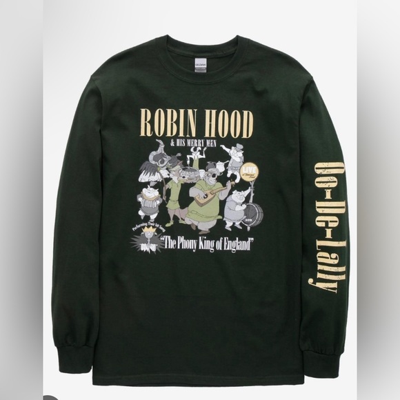 Disney Tops - NWT Robin Hood Long Sleeve